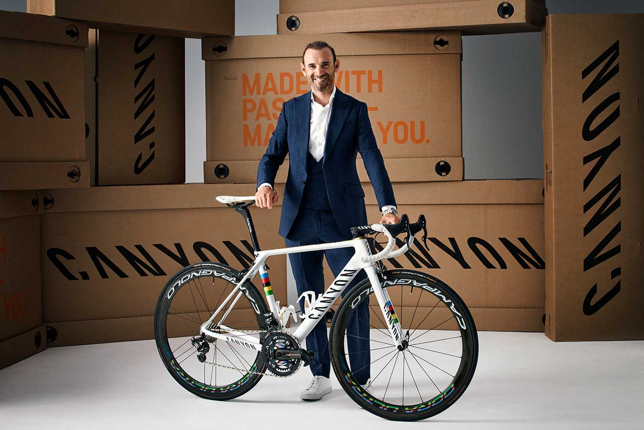 Canyon impulsa la cuenta atrás hacia la Grand Départ con Alejandro Valverde